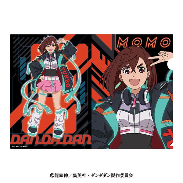 ダンダダン A4クリアファイル(CYBER PUNK) 1 モモ ("DANDADAN" A4 Clear File (Cyber Punk) 1 Momo)