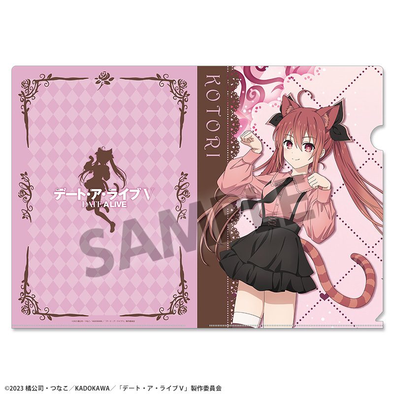 デート・ア・ライブV 描き下ろしクリアファイル 五河琴里 不思議の国のアリスVer. ("Date A Live V" Original Illustration Clear File Itsuka Kotori Alice in Wonderland Ver.)