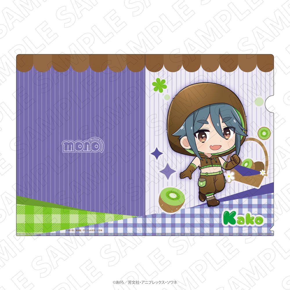 mono フルーツ衣装 クリアファイル 駒田華子 ("mono" Fruits Outfit Clear File Komada Kako)