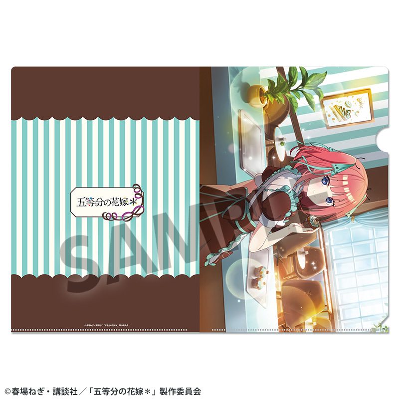 五等分の花嫁* クリアファイル Vol.2 中野二乃 ("The Quintessential Quintuplets Specials 2" Clear File Vol. 2 Nakano Nino)