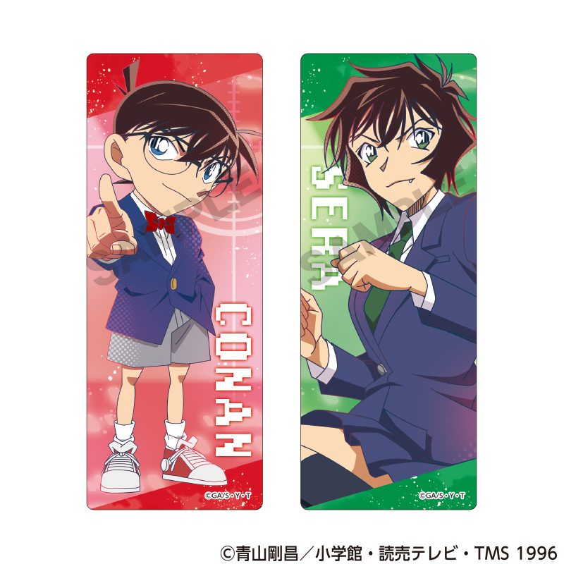 名探偵コナン クリアしおりセット 江戸川コナン 世良真純 ("Detective Conan" Clear Bookmark Set Edogawa Conan & Sera Masumi)