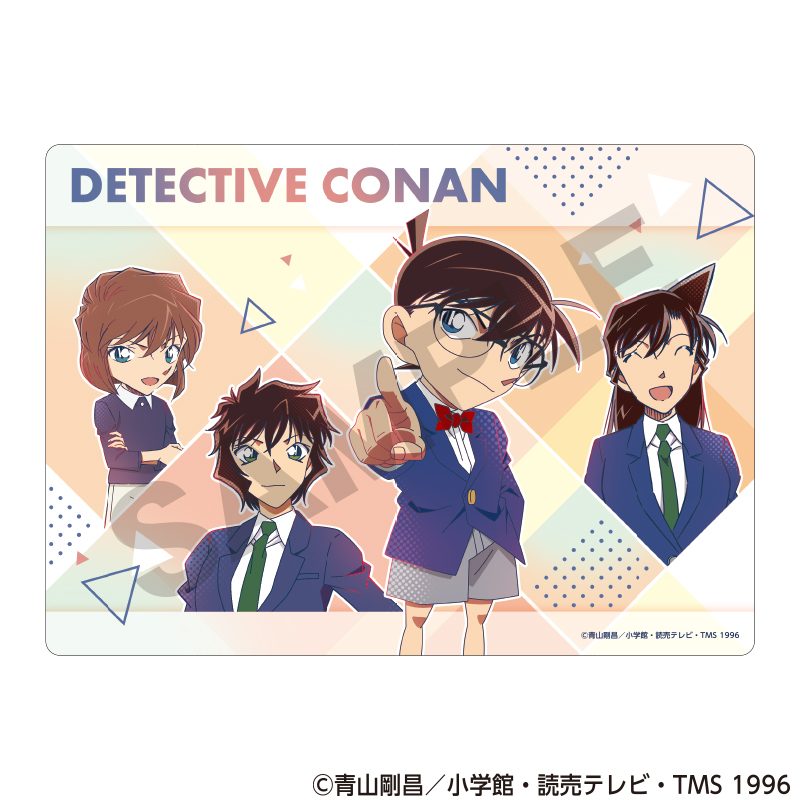 名探偵コナン 下敷き ペールオレンジ ("Detective Conan" Sheet Pale Orange)