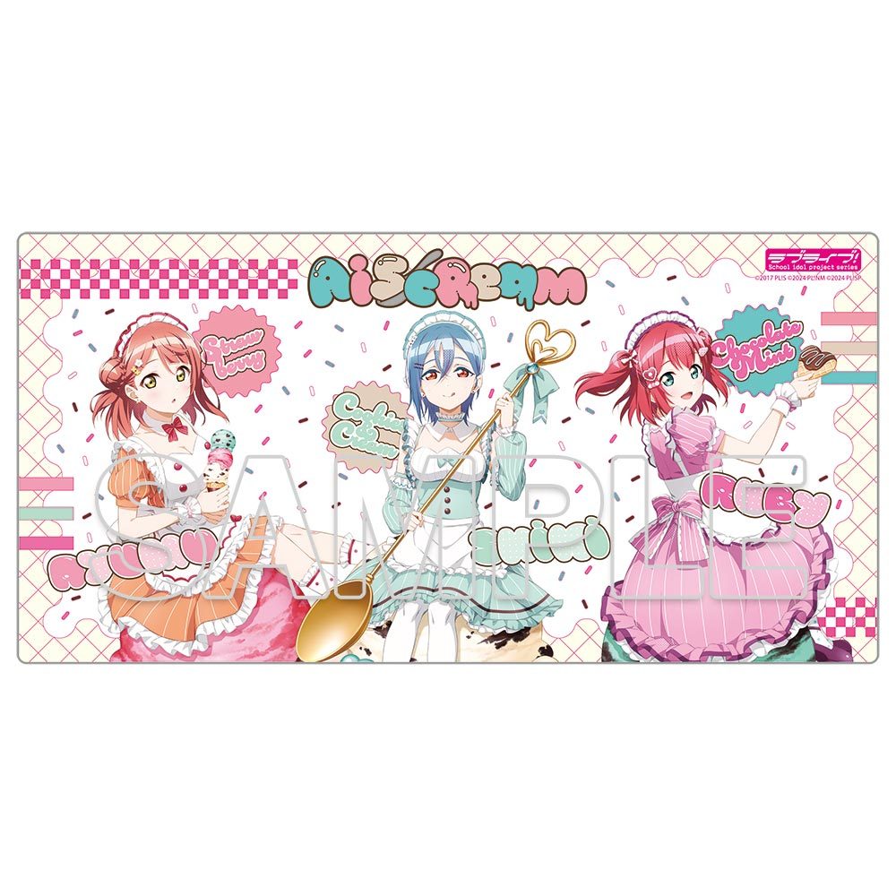 ラブライブ!シリーズ AiScReam デスクマット ("Love Live!" Series AiScReam Desk Mat)