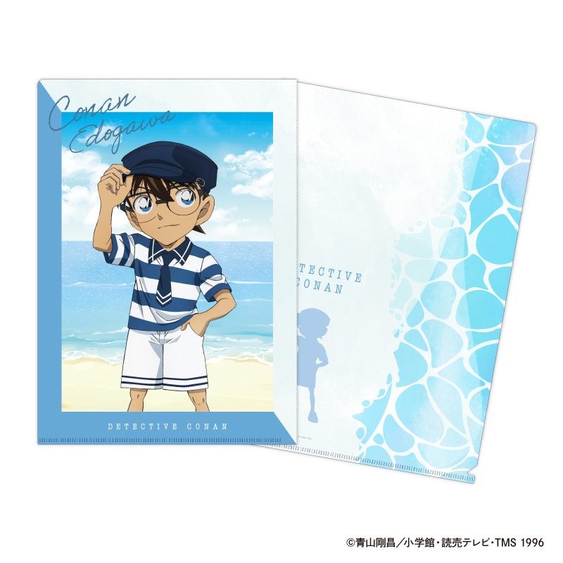 名探偵コナン クリアファイル Seaside 江戸川コナン ("Detective Conan" Clear File Seaside Edogawa Conan)