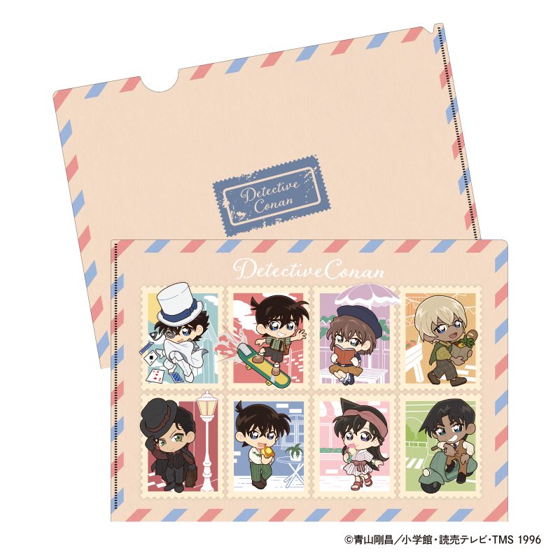 名探偵コナン クリアファイル weekend holidayデフォルメ ("Detective Conan" Clear File Weekend Holiday Deformed)