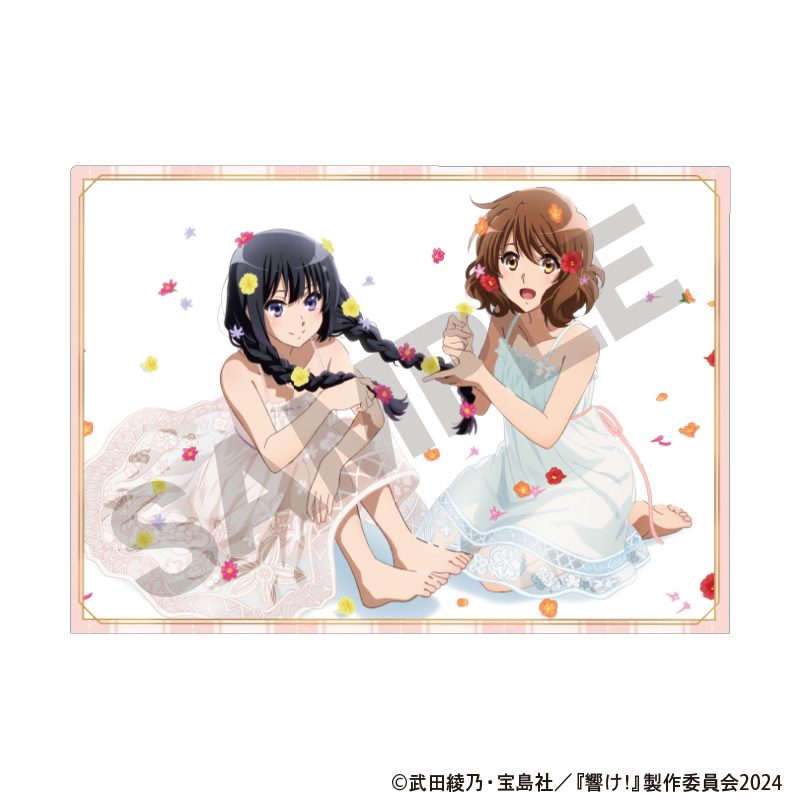 響け!ユーフォニアム シングルクリアファイル フラワー ("Sound! Euphonium" Single Clear File Flower)