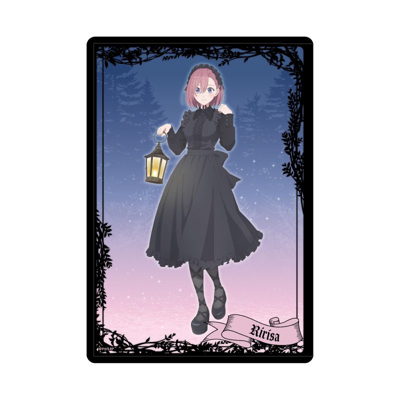 キャラクリアケース 2.5次元の誘惑 13 天乃リリサ ゴシックVer.(描き下ろしイラスト) (Chara Clear Case "2.5 Dimensional Seduction" 13 Amano Ririsa Gothic Ver. (Original Illustration))