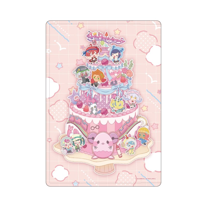 キャラクリアケース まいまいまいごえん 14 デザインA(ミニキャライラスト) (Chara Clear Case "Maimaimaigoen" 14 Design A (Mini Character Illustration))
