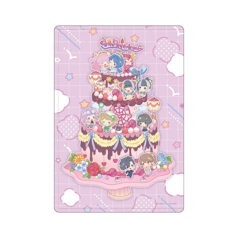 キャラクリアケース まいまいまいごえん 15 デザインB(ミニキャライラスト) (Chara Clear Case "Maimaimaigoen" 15 Design B (Mini Character Illustration))