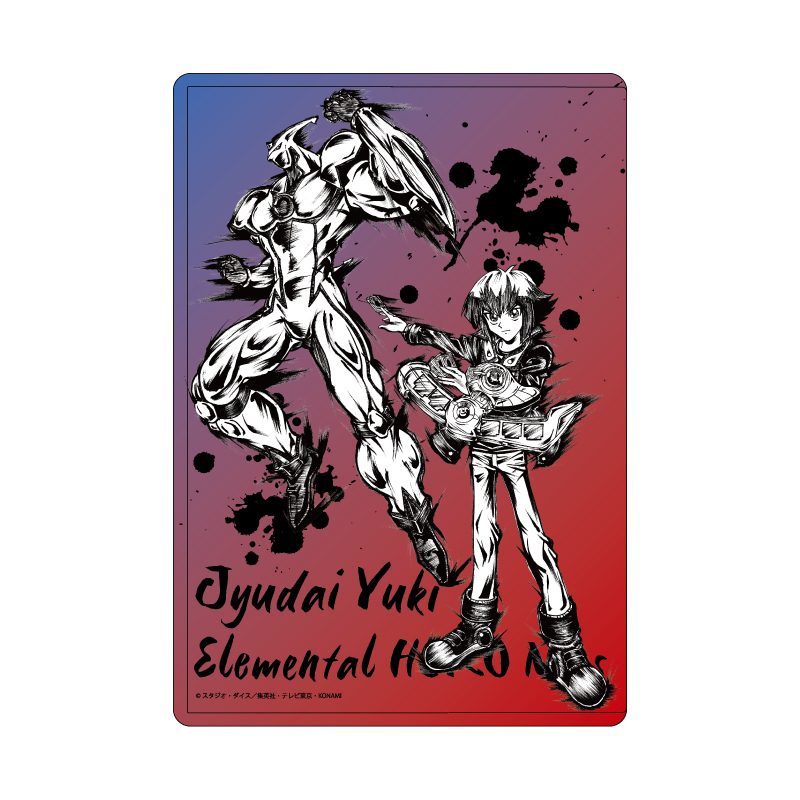 キャラクリアケース 遊☆戯☆王デュエルモンスターズGX 14 遊城十代(墨絵イラスト) (Chara Clear Case "Yu-Gi-Oh! Duel Monsters GX" 14 Yuki Jaden (Sumie Illustration))