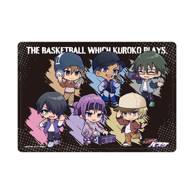 キャラクリアケース 黒子のバスケ 43 桐皇学園&陽泉 ヒップホップVer.(ミニキャライラスト) (Chara Clear Case "Kuroko's Basketball" 43 Touou Academy & Yosen Hip Hop Ver. (Mini Character Illustration))