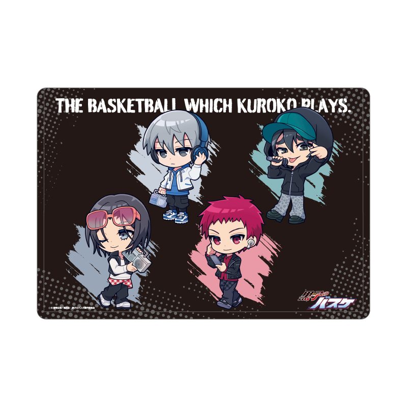 キャラクリアケース 黒子のバスケ 44 洛山&霧崎第一 ヒップホップVer.(ミニキャライラスト) (Chara Clear Case "Kuroko's Basketball" 44 Rakuzan & Kirisaki Daiichi Hip Hop Ver. (Mini Character Illustration))