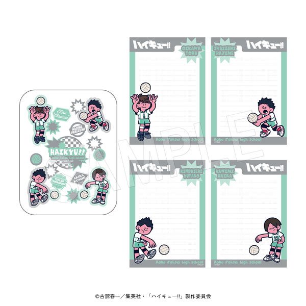 ハイキュー!! メモ缶 JF2026 青葉城西高校 ("Haikyu!!" Memo Can JF2026 Aoba Johsai High School)