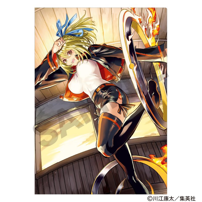 鵺の陰陽師 シングルクリアファイル 周防七咲 ("Nue's Exorcist" Single Clear File Suo Kazusa)