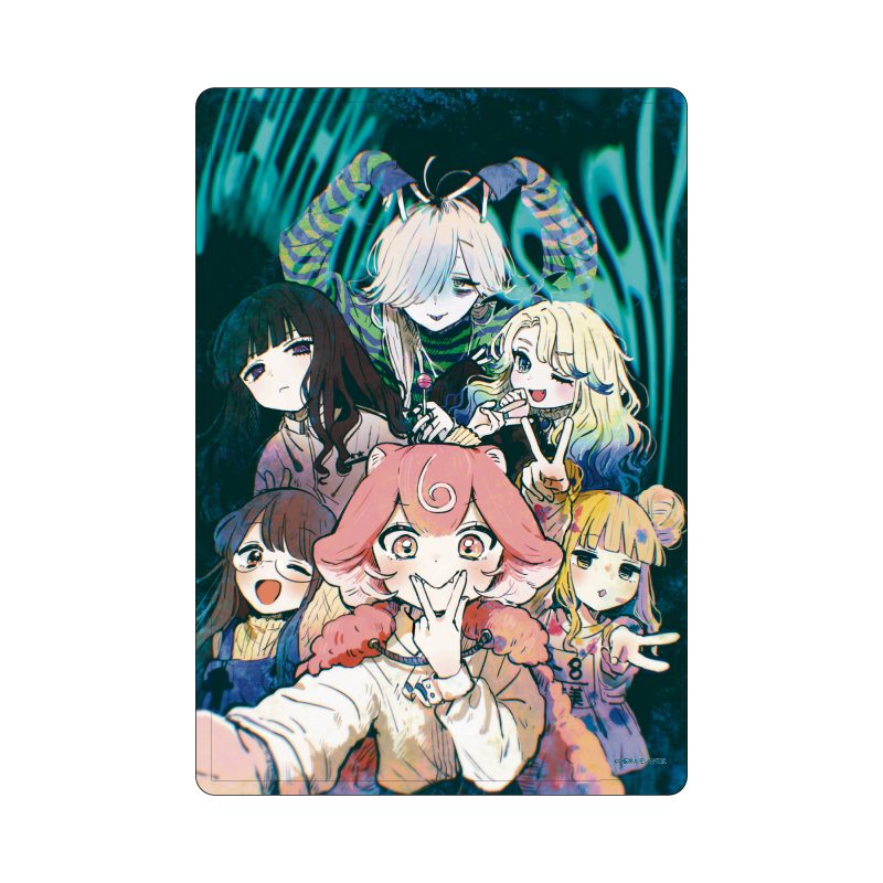 キャラクリアケース へるしーへありーすけありー 02 集合(公式イラスト) (Chara Clear Case "Healthy Hairy Scary" 02 Group (Official Illustration))