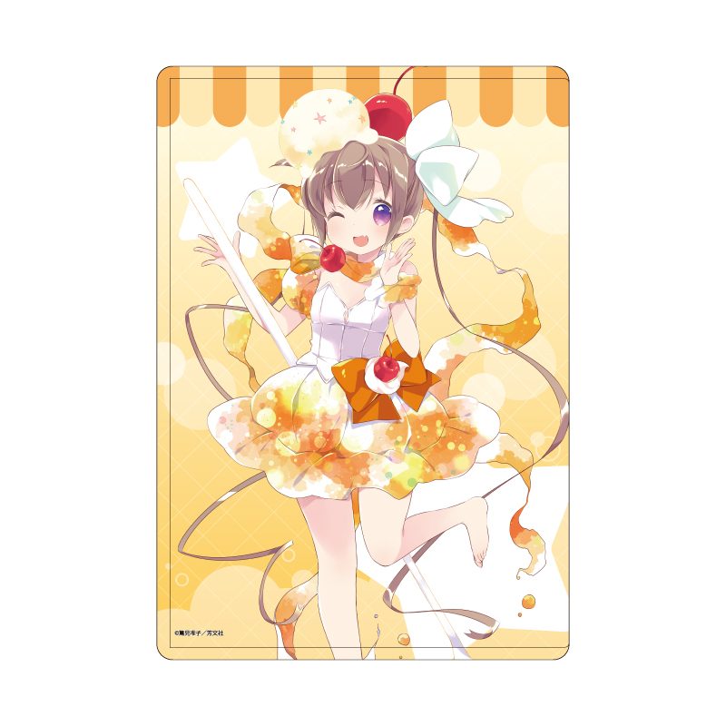キャラクリアケース スロウスタート 06 百地たまて(描き下ろしイラスト) (Chara Clear Case "Slow Start" 06 Momochi Tamate (Original Illustration))