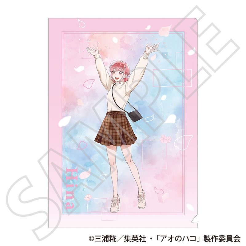 アオのハコ クリアファイル 蝶野雛 -春色- ("Blue Box" Clear File Chono Hina -Spring Color-)