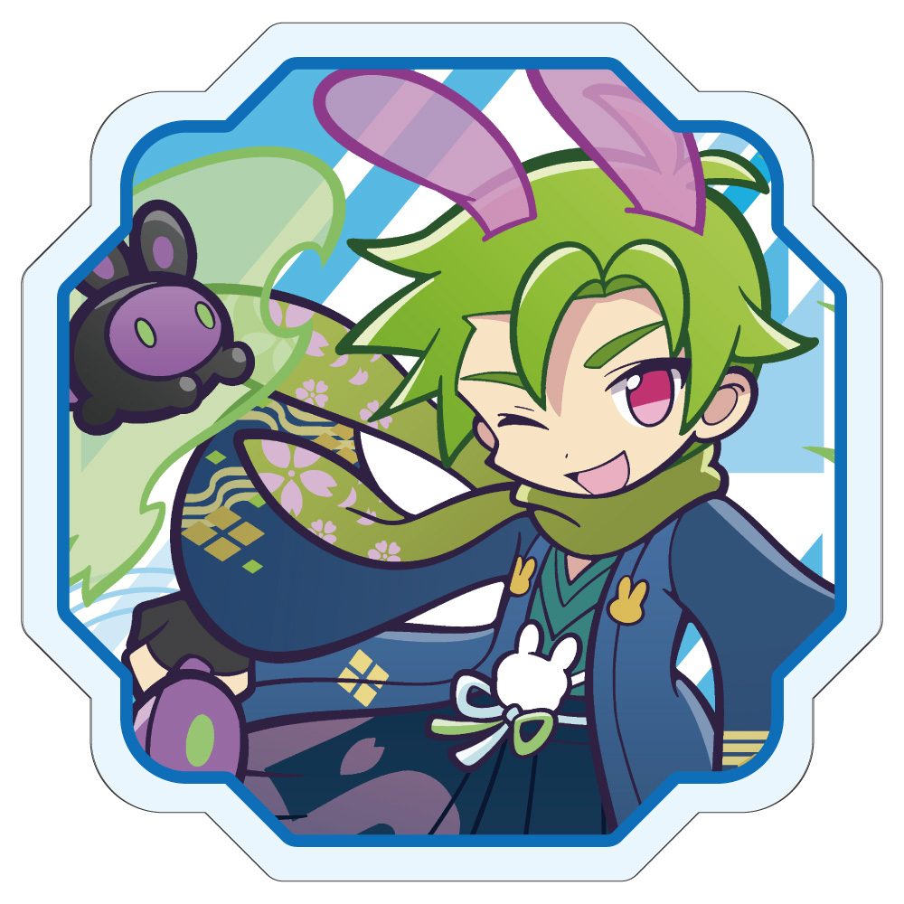 ぷよぷよ アクリルクリップ うさぎどしのフリード ("Puyo Puyo" Acrylic Clip Year of the Rabbit Friede)