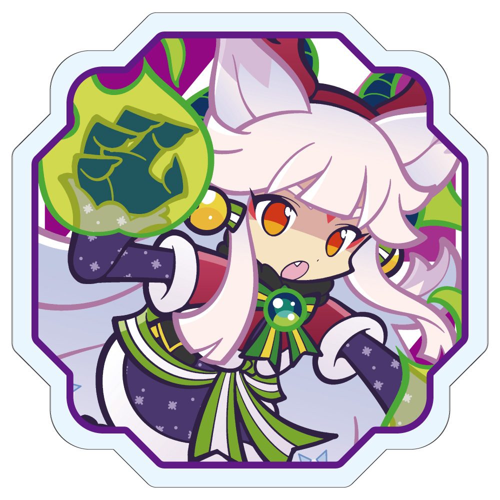 ぷよぷよ アクリルクリップ 聖樹の拳士リャタフー ("Puyo Puyo" Acrylic Clip Holy Tree Fighter Ryatafu)