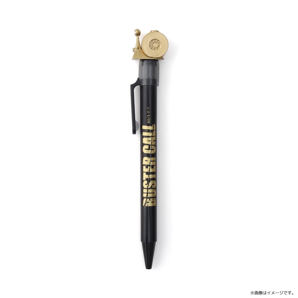ONE PIECE 電伝虫ボールペン ゴールデン電伝虫 ("One Piece" Den Den Mushi Ballpoint Pen Golden Den Den Mushi)