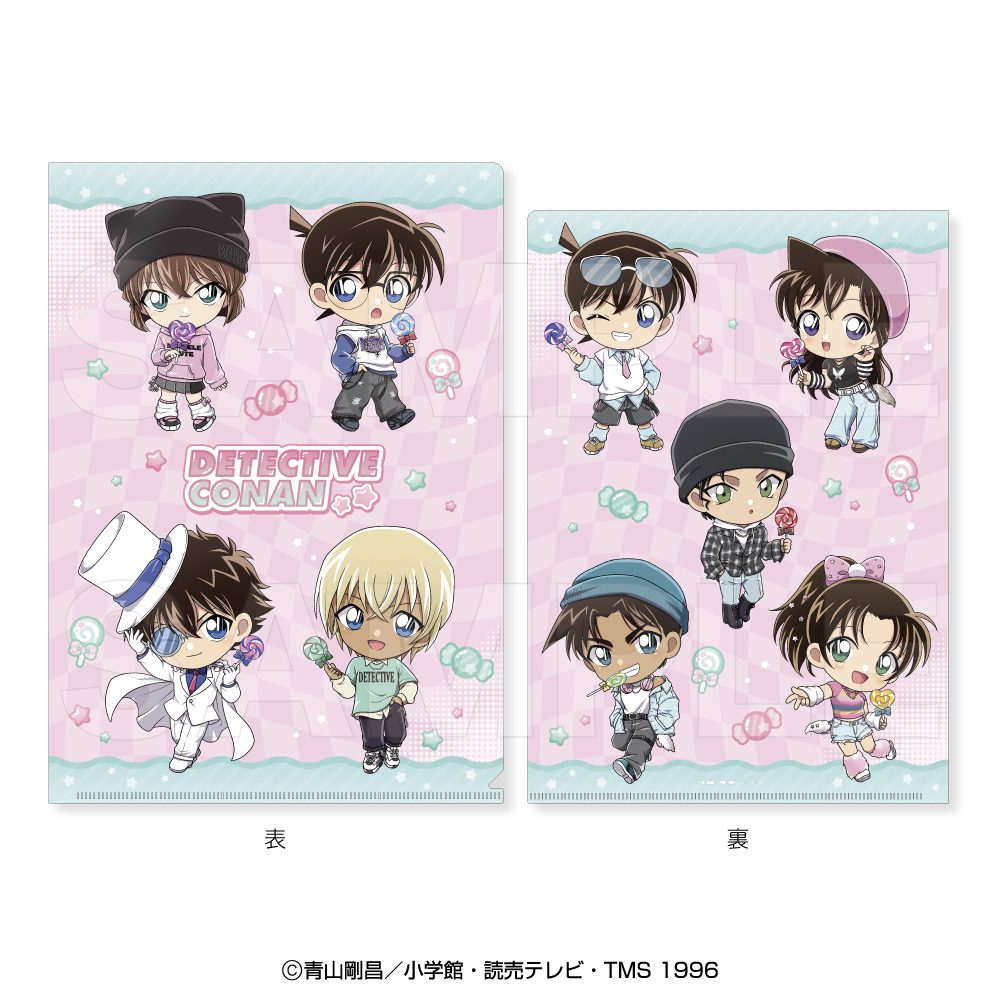 名探偵コナン クリアファイル ロリポップミニ ("Detective Conan" Clear File Lollipop Mini)