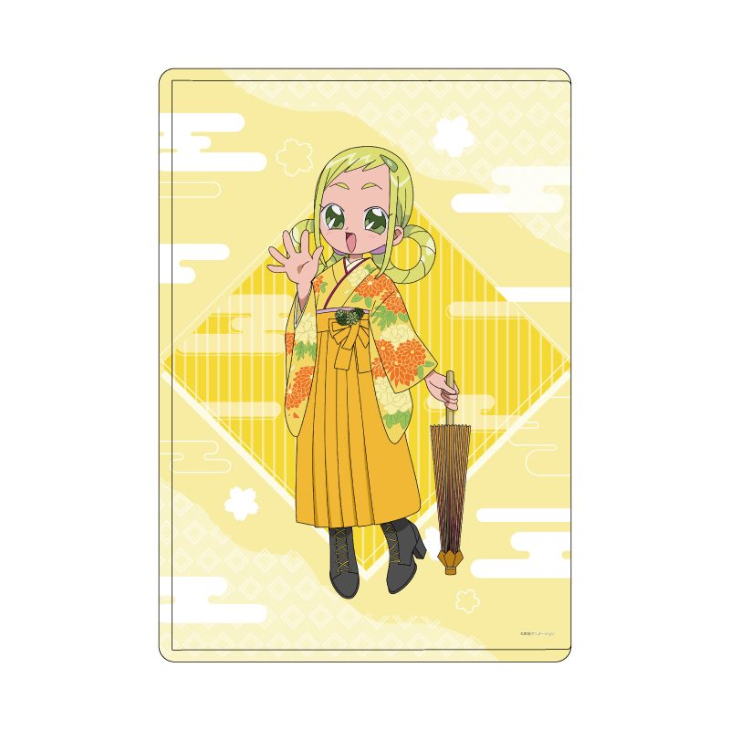キャラクリアケース おジャ魔女どれみドッカーン! 29 飛鳥ももこ 袴・番傘Ver.(描き下ろしイラスト) (Chara Clear Case "Ojamajo Doremi Dokkaan!" 29 Asuka Momoko Hakama & Oilpaper Umbrella Ver. (Original Illustration))