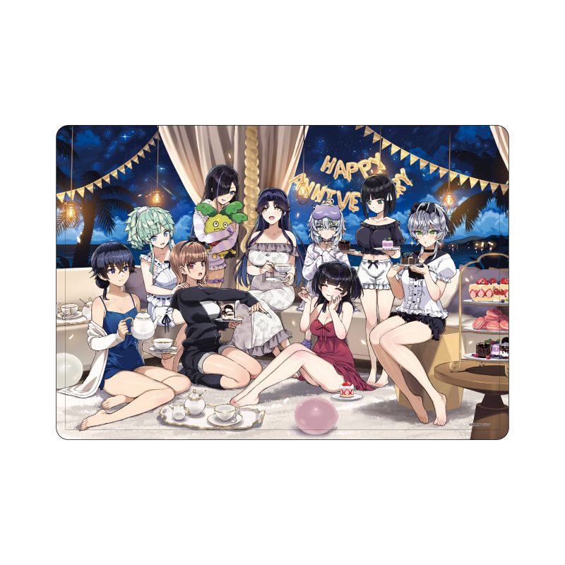 キャラクリアケース ドルフィンウェーブ 10 祝!2.5 Anniversary!!(公式イラスト) (Chara Clear Case "Dolphin Wave" 10 Congratulations! 2.5th Anniversary!! (Official Illustration))