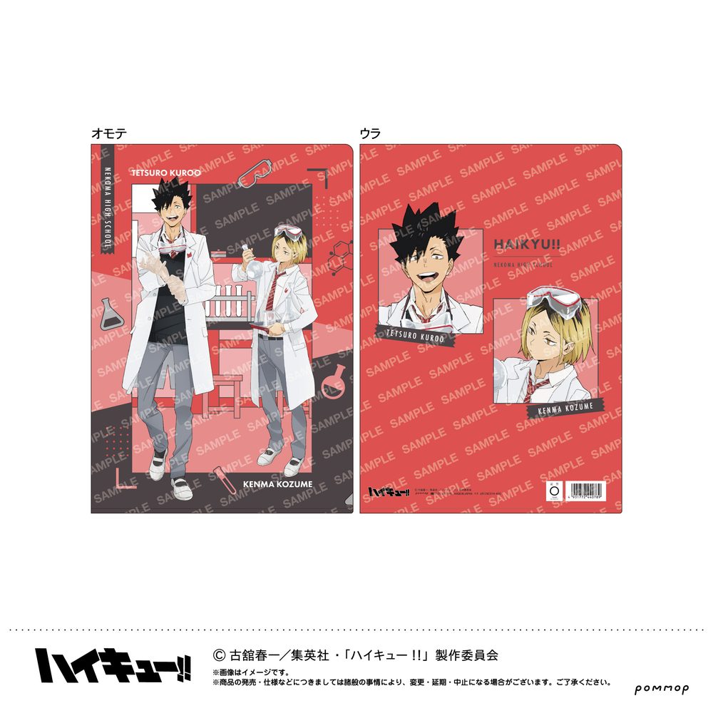 ハイキュー!! クリアファイル-授業!!- C 音駒高校 ("Haikyu!!" Clear File -Classwork!!- C Nekoma High School)