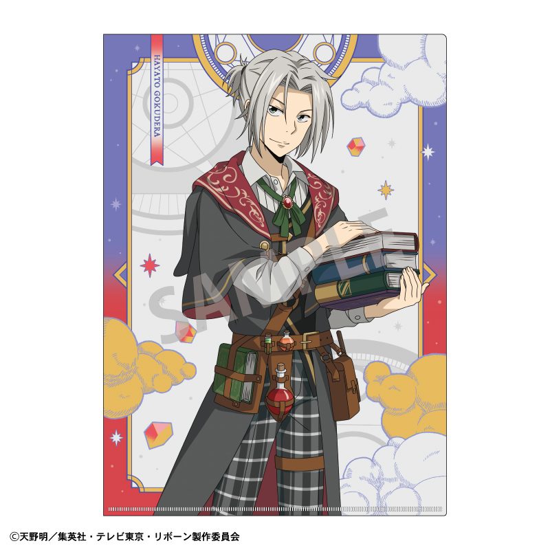 家庭教師ヒットマンREBORN! A4シングルクリアファイル 獄寺隼人&山本武 アカデミー研究者 ("Reborn!" A4 Single Clear File Gokudera Hayato & Yamamoto Takeshi Academy Researcher)