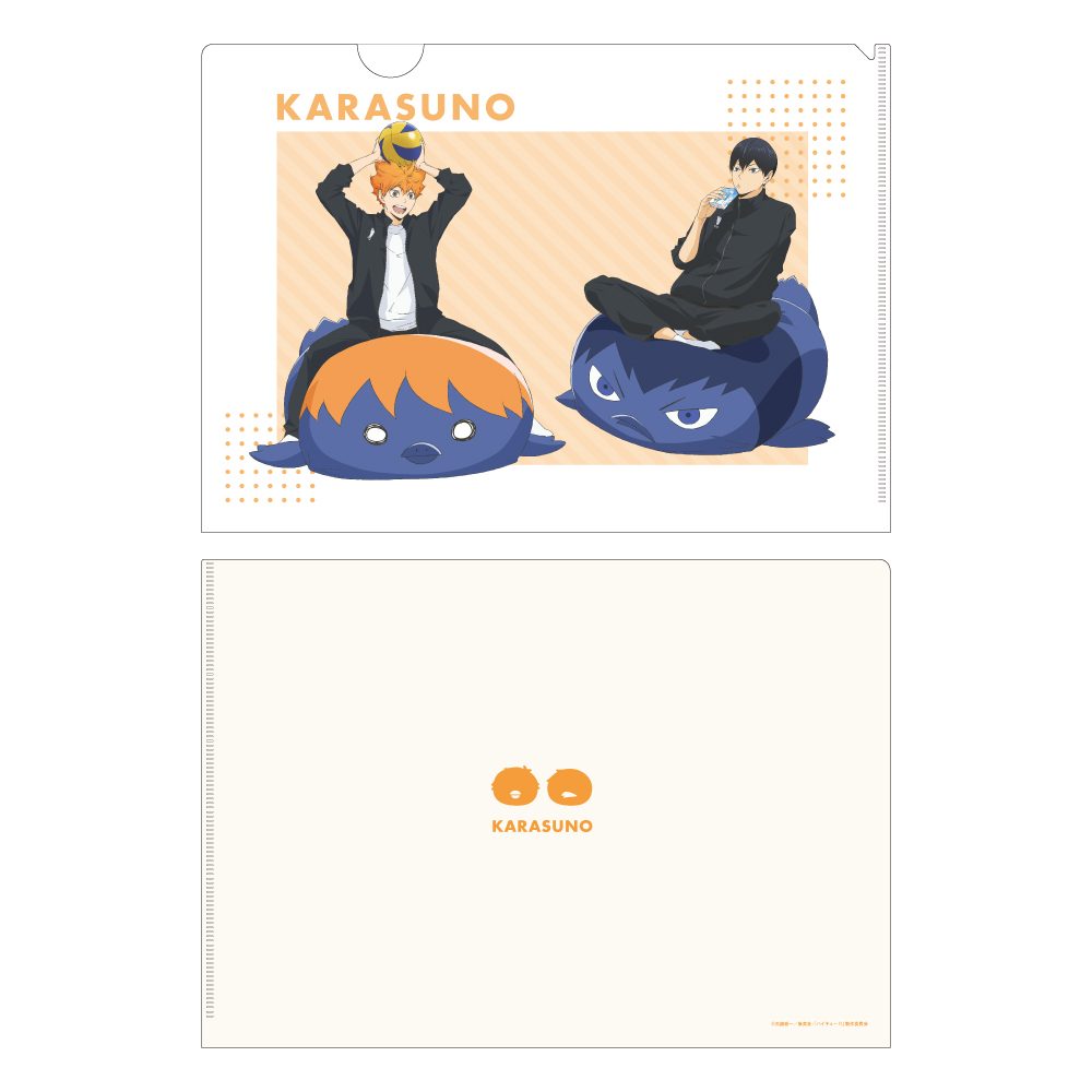 ハイキュー!! 描き下ろしクリアファイル 烏野高校 JF2024Ver. ("Haikyu!!" Original Illustratin Clear File Karasuno High School JF2024 Ver.)