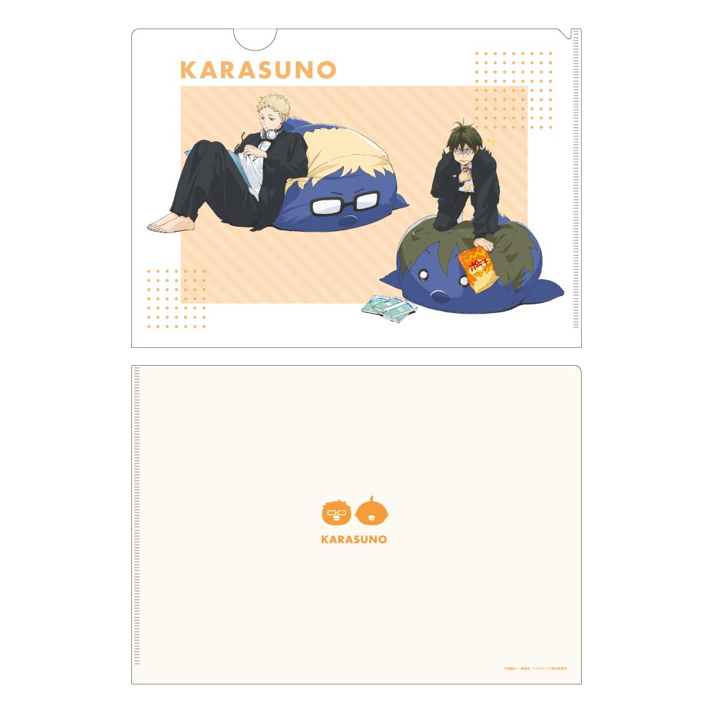 ハイキュー!! 描き下ろしクリアファイル 烏野高校 JF2025Ver. ("Haikyu!!" Original Illustratin Clear File Karasuno High School JF2025 Ver.)