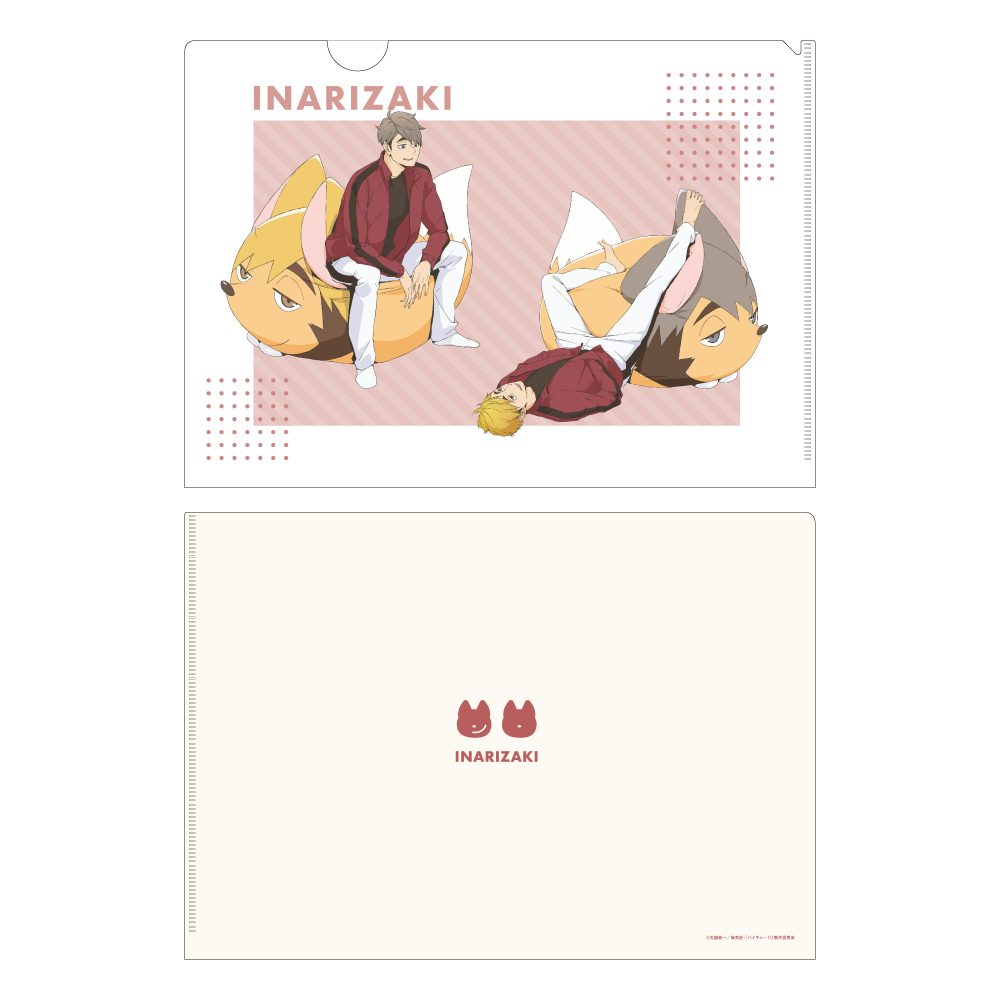 ハイキュー!! 描き下ろしクリアファイル 稲荷崎高校 JF2024Ver. ("Haikyu!!" Original Illustratin Clear File Inarizaki High School JF2024 Ver.)