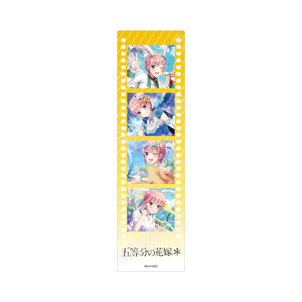 五等分の花嫁 五つ子ちゃんはパズルを五等分できない。 クリアブックマーカー 01 一花 ("The Quintessential Quintuplets: The Quintuplets Can't Divide the Puzzle Into Five Equal Parts" Clear Book Marker 01 Ichika)