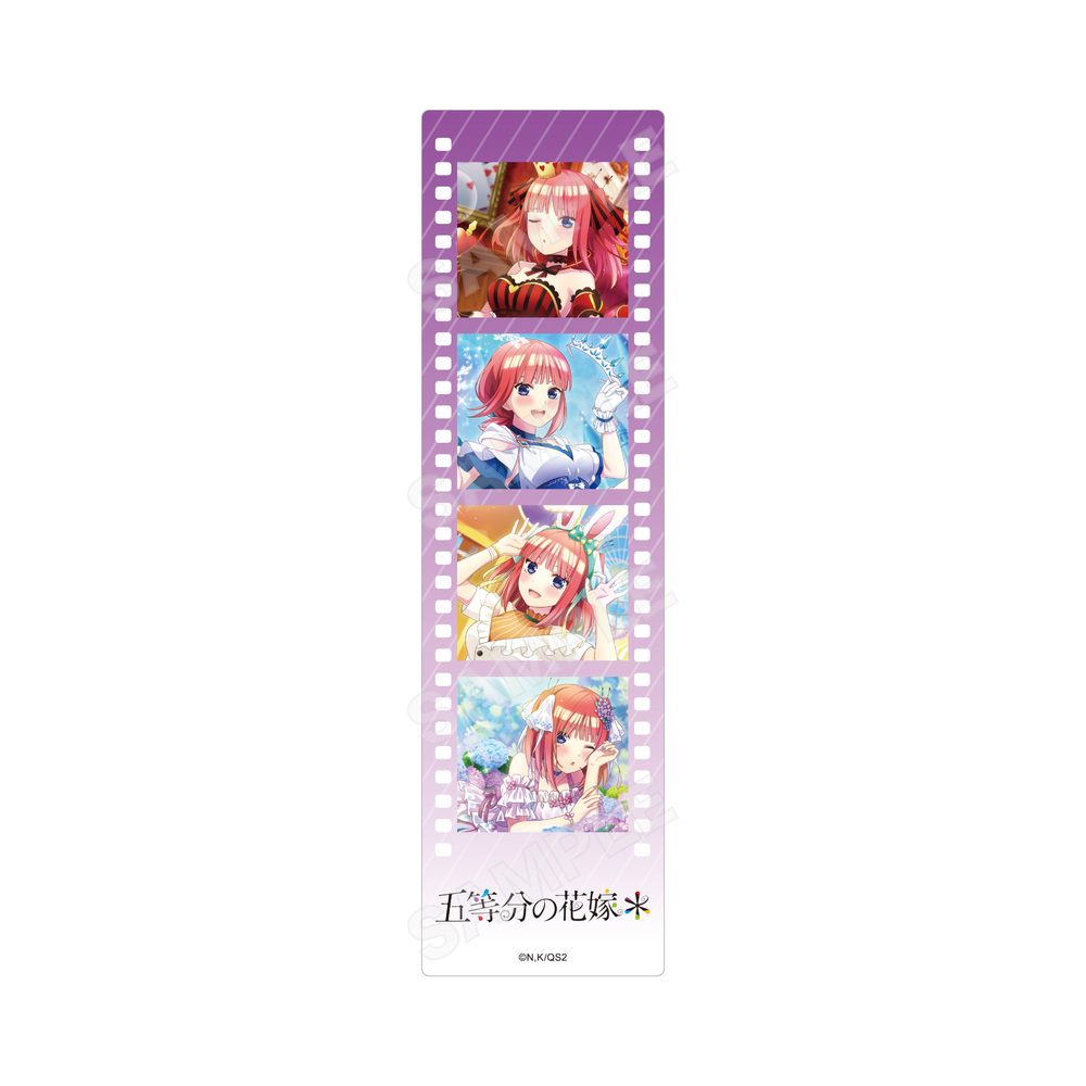 五等分の花嫁 五つ子ちゃんはパズルを五等分できない。 クリアブックマーカー 02 二乃 ("The Quintessential Quintuplets: The Quintuplets Can't Divide the Puzzle Into Five Equal Parts" Clear Book Marker 02 Nino)