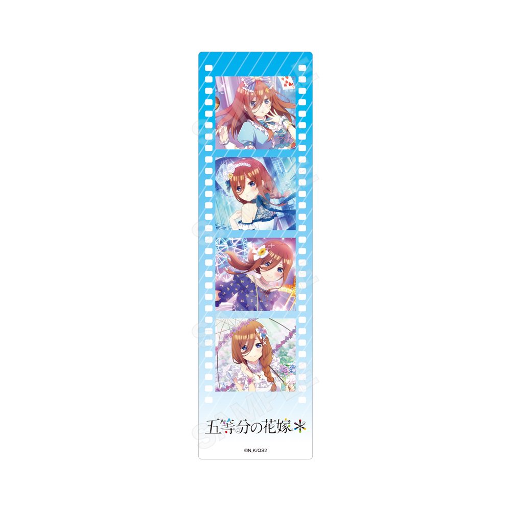 五等分の花嫁 五つ子ちゃんはパズルを五等分できない。 クリアブックマーカー 03 三玖 ("The Quintessential Quintuplets: The Quintuplets Can't Divide the Puzzle Into Five Equal Parts" Clear Book Marker 03 Miku)