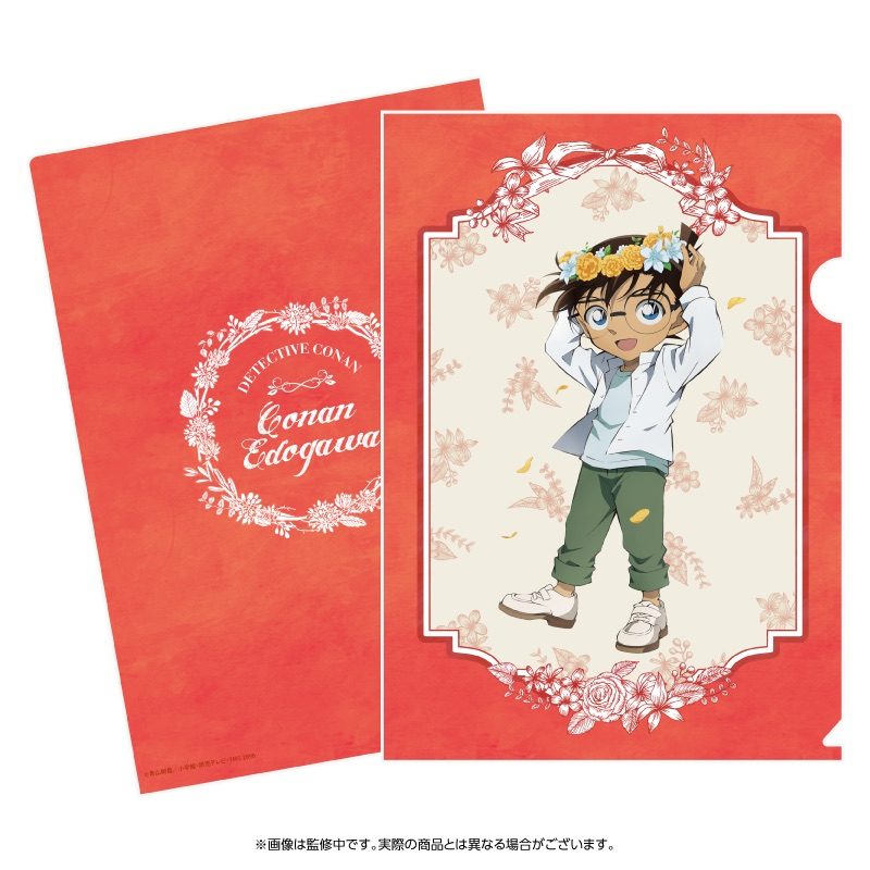 名探偵コナン クリアファイル 花冠-flow in the wind- コナン ("Detective Conan" Clear File Flower Crown -Flow in the Wind- Conan)
