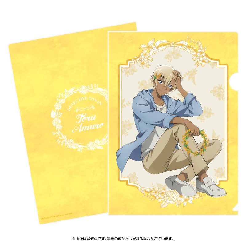 名探偵コナン クリアファイル 花冠-flow in the wind- 安室 ("Detective Conan" Clear File Flower Crown -Flow in the Wind- Amuro)