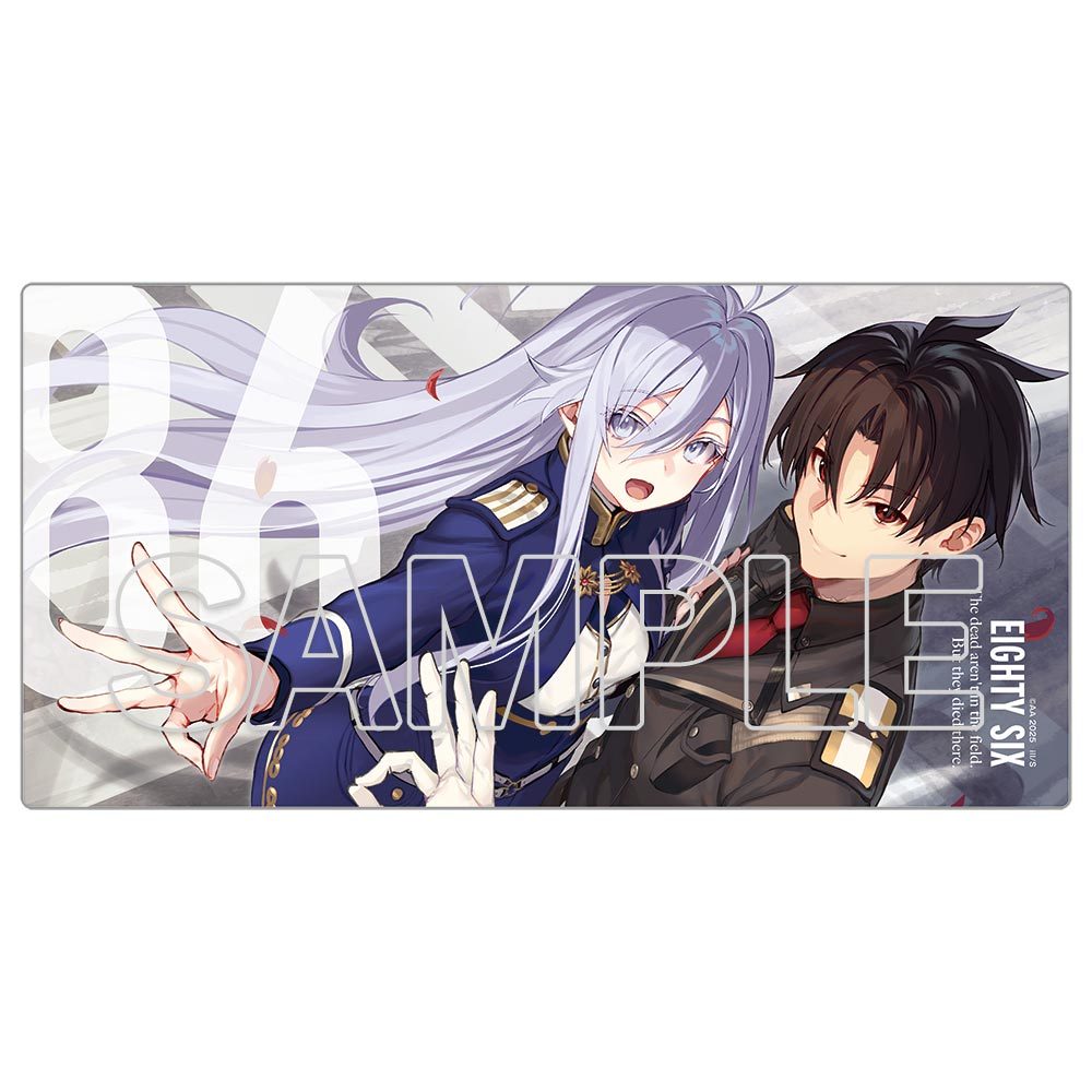 86-エイティシックス- 8.6周年記念 デスクマット レーナ&シン ("86 -Eighty Six-" 8.6th Anniversary Desk Mat Lena & Shin)
