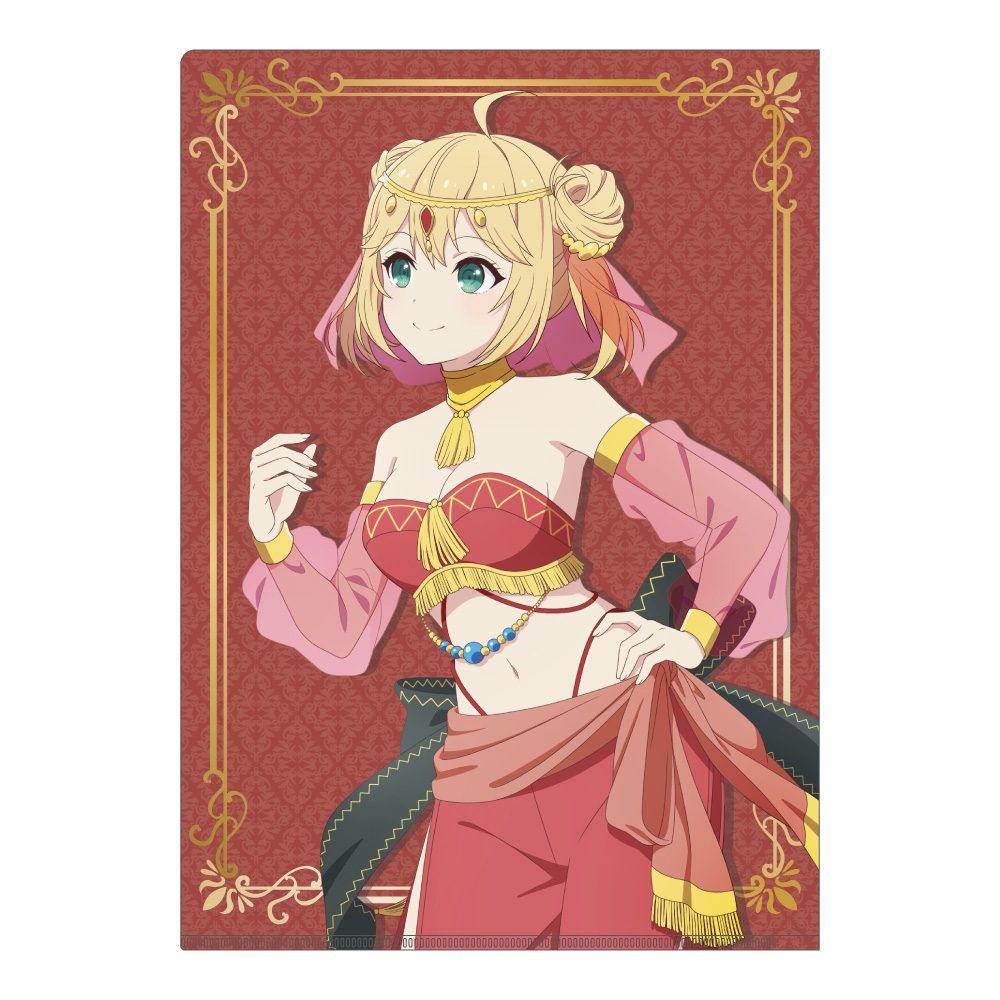 転生王女と天才令嬢の魔法革命 描き下ろし クリアファイル アニス 踊り子Ver. ("The Magical Revolution of the Reincarnated Princess and the Genius Young Lady" Original Illustration Clear File Anis Dancer Ver.)