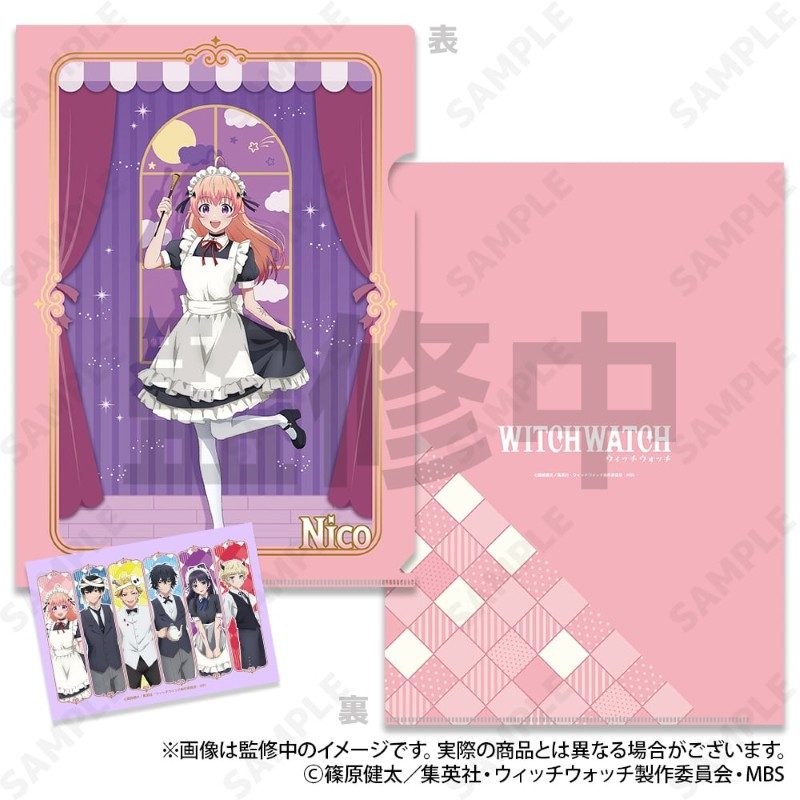 ウィッチウォッチ クリアファイル&ブロマイドセット 1 若月ニコ[ホーンテッドカフェ] ("Witch Watch" Clear File & Bromide Set 1 Wakatsuki Nico (Haunted Cafe))