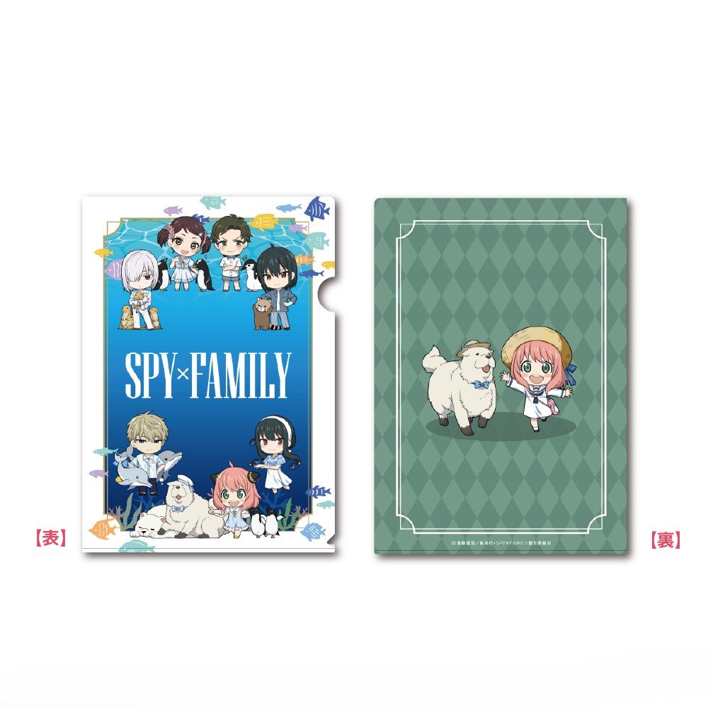 SPY×FAMILY クリアファイル ミニキャラ ("SPY x FAMILY" Clear File Mini Character)