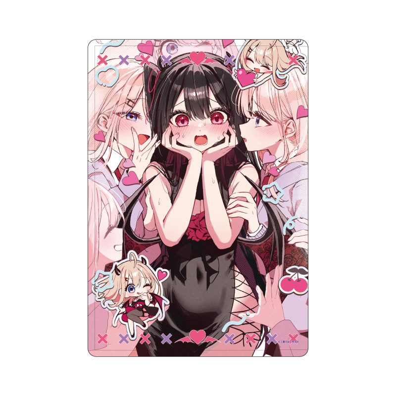 キャラクリアケース 江口さんちの純情サキュバス 01 A(公式イラスト) (Chara Clear Case "Miss Eguchi's Pure-hearted Succubus" 01 A (Official Illustration))