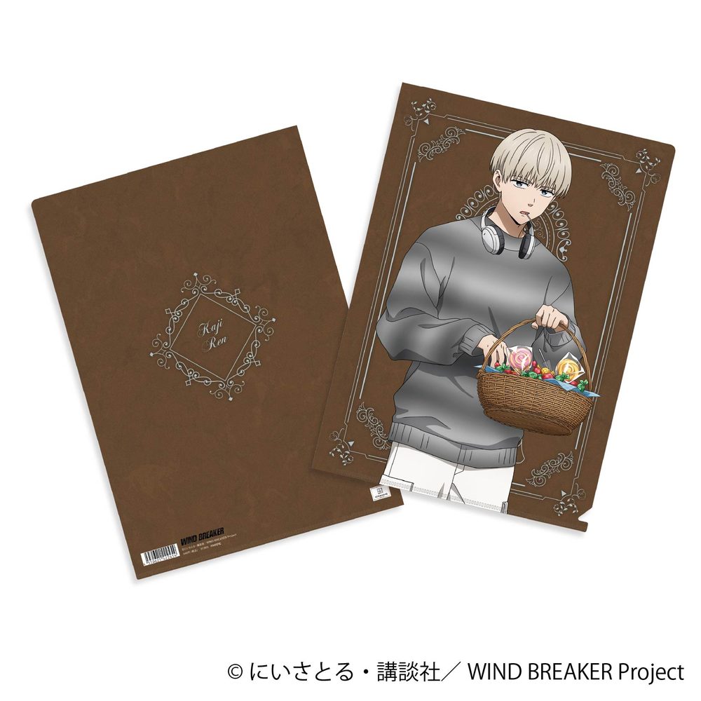 WIND BREAKER クリアファイル 梶蓮 -バレンタイン- ("Wind Breaker" Clear File Kaji Ren -Valentine-)