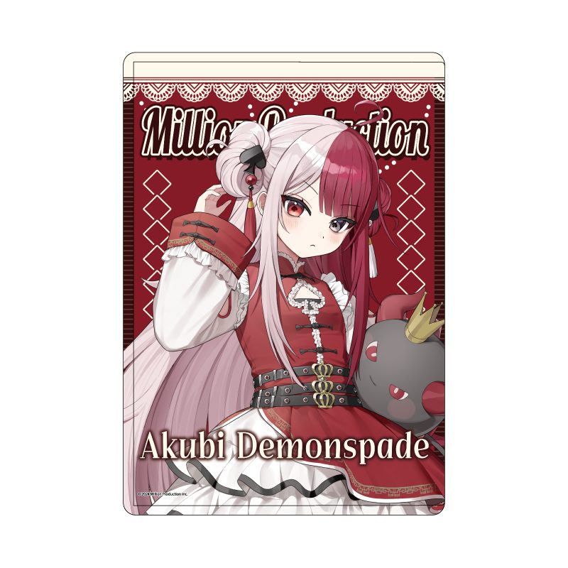 キャラクリアケース Million Production 05 あくび・でもんすぺーど チャイナロリータVer.(描き起こしイラスト) (Chara Clear Case Million Production 05 Akubi Demonspade China Lolita Ver. (Original Illustration))