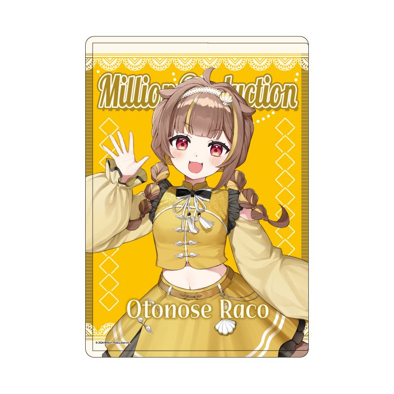 キャラクリアケース Million Production 06 音ノ瀬らこ チャイナロリータVer.(描き起こしイラスト) (Chara Clear Case Million Production 06 Otonose Raco China Lolita Ver. (Original Illustration))