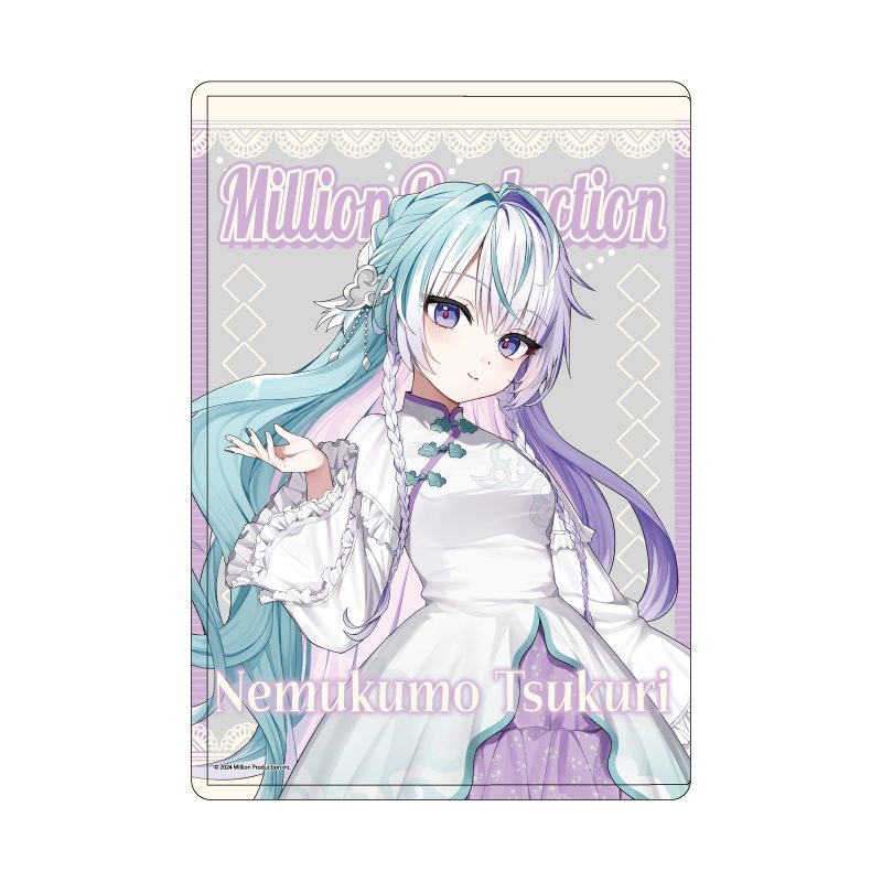 キャラクリアケース Million Production 10 眠雲ツクリ チャイナロリータVer.(描き起こしイラスト) (Chara Clear Case Million Production 10 Nemukumo Tsukuri China Lolita Ver. (Original Illustration))
