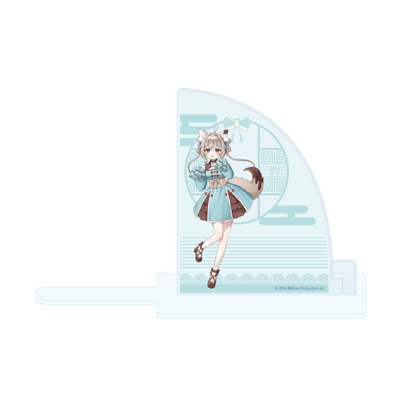 キャラブックスタンド Million Production 01 甘狼このみ チャイナロリータVer.(描き起こしイラスト) (Chara Book Stand Million Production 01 Amakami Konomi China Lolita Ver. (Original Illustration))