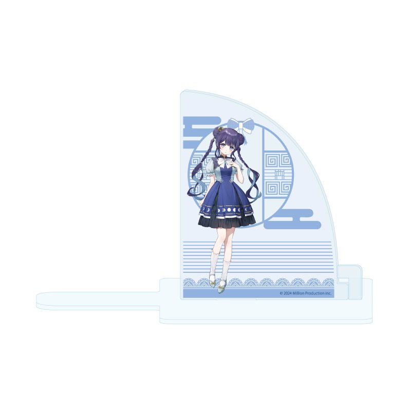 キャラブックスタンド Million Production 05 ゆらぎゆら チャイナロリータVer.(描き起こしイラスト) (Chara Book Stand Million Production 05 Yuragi Yura China Lolita Ver. (Original Illustration))