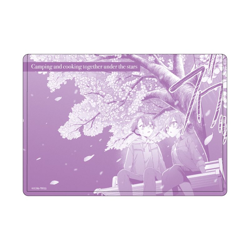キャラクリアケース 夜空のふたりキャンプごはん 04 D(公式イラスト) (Chara Clear Case "Camping and Cooking Togerher Under the Stars" 04 D (Official Illustration))