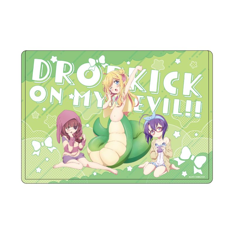 キャラクリアケース 邪神ちゃんドロップキック 06 邪神ちゃん&花園ゆりね&メデューサ(描き下ろしイラスト) (Chara Clear Case "Dropkick on My Devil!" 06 Jashin-chan & Hanazono Yurine & Medusa (Original Illustration))